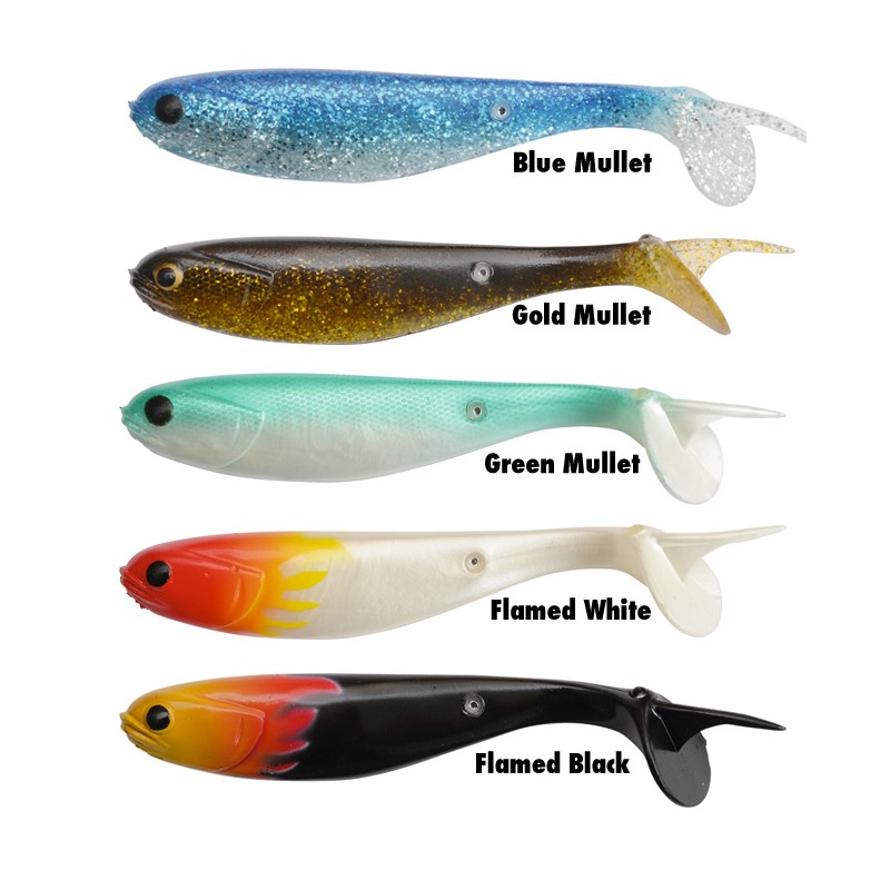 MULLET SHAD 15CM GOLD 2PZ